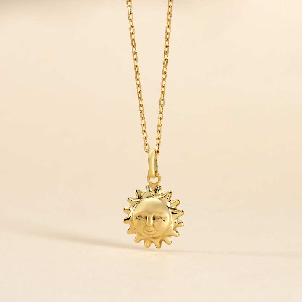 Pendentif Finlay Soleil Or Jaune - Pendentifs Femme | Marc Orian