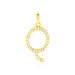 Pendentif Lettre Q Or Jaune Oxyde - Pendentifs Famille | Marc Orian