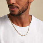 Collier Phebus Him Acier Dor&eacute; - Colliers fantaisie Homme | Marc Orian