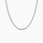 Chaine Prestance Acier Blanc - Colliers fantaisie Femme | Marc Orian