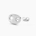 Boucles D'oreilles Puces Phebus Him Acier Blanc - Puces Homme | Marc Orian