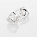Boucles D'oreilles Puces Mastrona Or Blanc Diamant - Pendantes Femme | Marc Orian