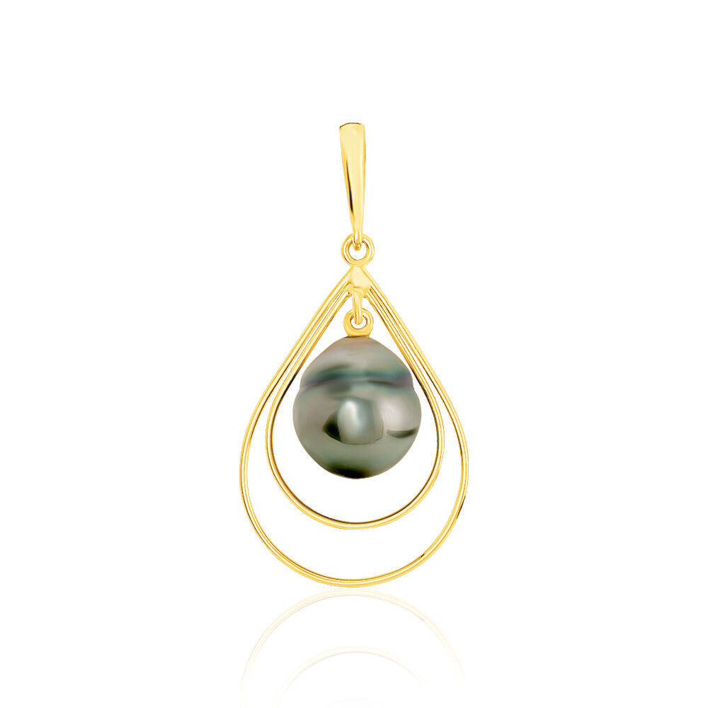 Pendentif Martyna Or Jaune Perle De Culture De Tahiti - Pendentifs Femme | Marc Orian
