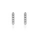 Boucles D'oreilles Puces Rosalin Blanc Diamant Blanc - Puces Femme | Marc Orian