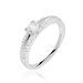 Bague Solitaire Maevane Argent Blanc Oxyde De Zirconium - Solitaires Femme | Marc Orian