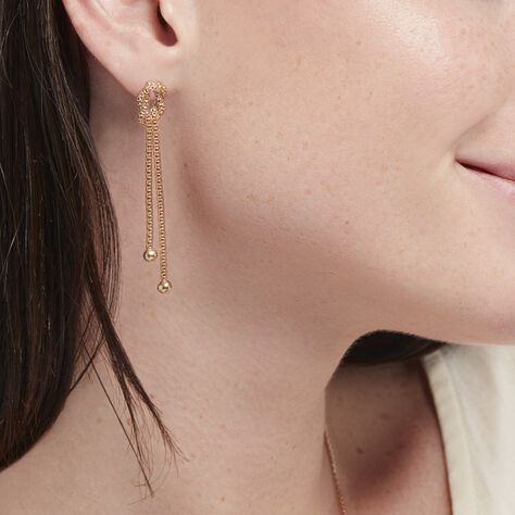 Boucles D'oreilles Plaqué Or Jaune Linnie - Boucles d'oreilles Ear cuffs Femme | Marc Orian