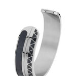 Bracelet Jonc Imagine Victoriano Acier Blanc Strass - Bracelets cuir Femme | Marc Orian