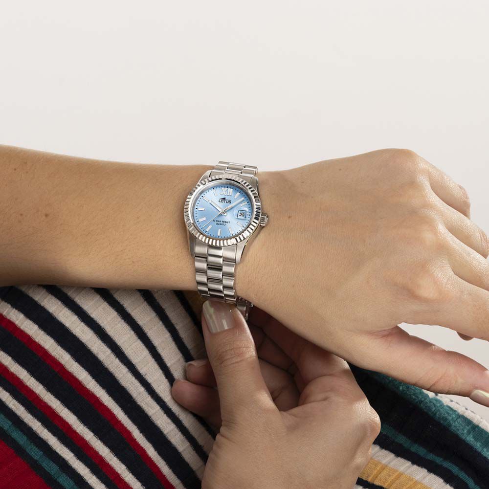 Montre Lotus Freedom Collection Bleu Clair - Montres étanches Femme | Marc Orian