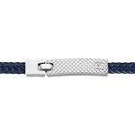 Bracelet Phebus Him Acier Blanc Diamant - Bracelets cuir Homme | Marc Orian