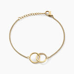 Bracelet Aurore Acier Dor&eacute; Oxydes - Bracelets cha&icirc;nes Femme | Marc Orian