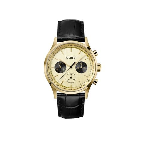 Montre Cluse Antheor Multifonction Doré - Montres étanches Homme | Marc Orian