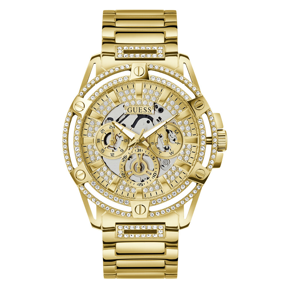 Montre Guess King Champagne - Montres étanches Homme | Marc Orian