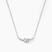 Collier Dua Argent Blanc Oxyde De Zirconium - Colliers avec pierres Femme | Marc Orian