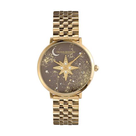 Montre Olivia Burton Celestial Nova Marron - Montres &eacute;tanches Femme | Marc Orian