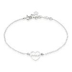 Bracelet Argent Blanc Nalani - Bracelets fantaisie Femme | Marc Orian