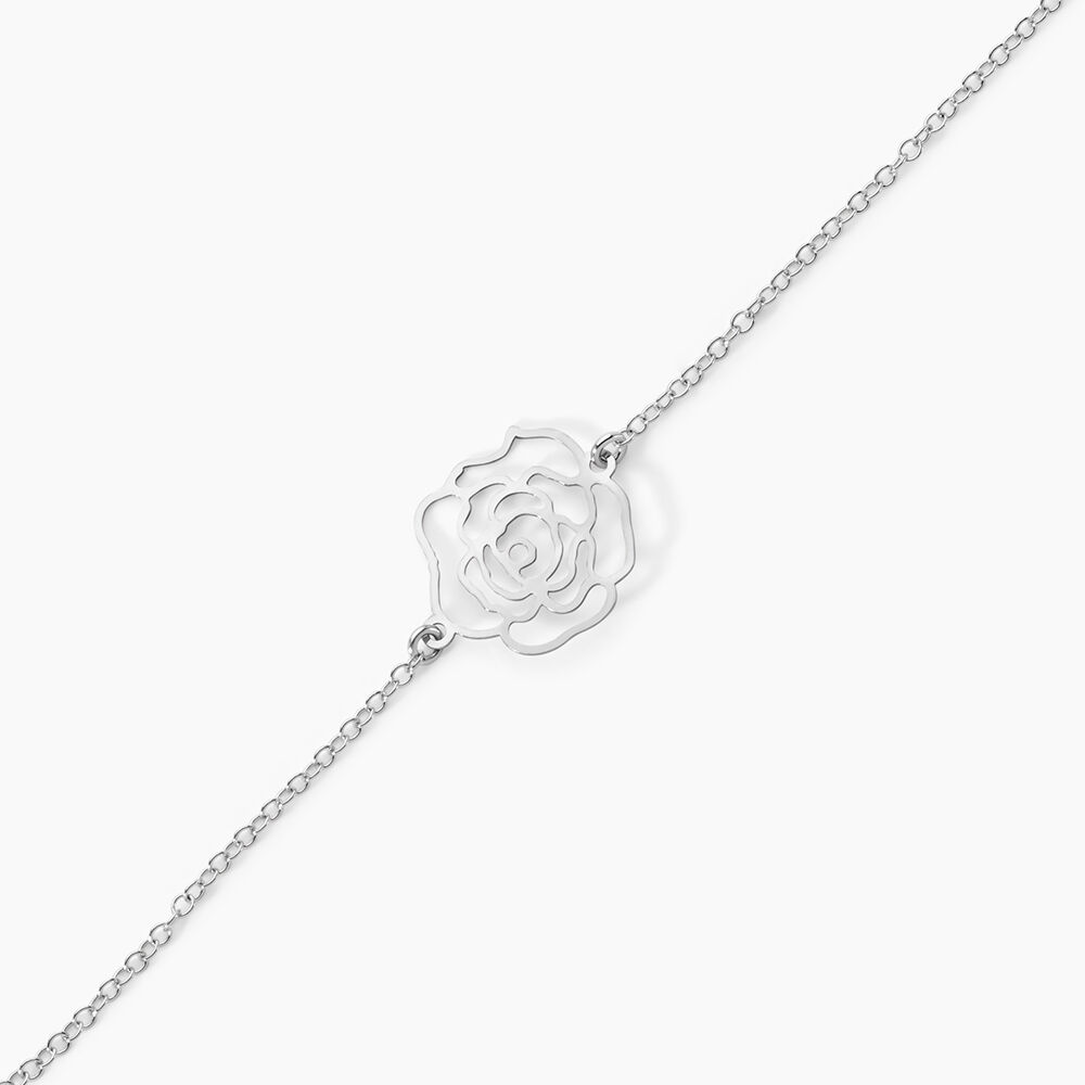 Bracelet Margotte Argent Blanc - Bracelets fantaisie Femme | Marc Orian