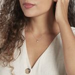 Pendentif Mabila Or Blanc Oxyde De Zirconium - Pendentifs Femme | Marc Orian
