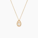 Collier Loetitia Plaqu&eacute; Or Jaune Oxyde De Zirconium - Colliers avec pierres Femme | Marc Orian