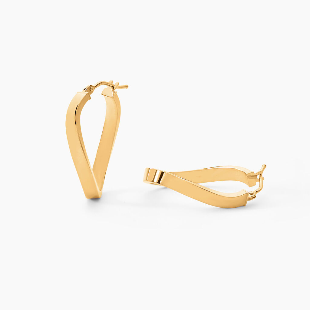 Créoles Silla Or Jaune - Créoles Femme | Marc Orian