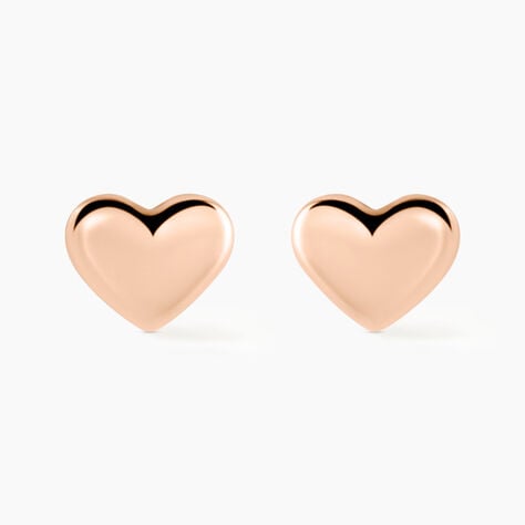 Boucles D'oreilles Puces Lison Or Rose - Puces Enfant | Marc Orian