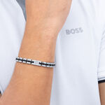 Bracelet Boss Archer Acier Bicolore - Bracelets cha&icirc;nes Homme | Marc Orian