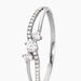Bague Edwige Or Blanc Oxyde De Zirconium - Bagues Solitaire Femme | Marc Orian