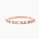 Bague Reflets Romantiques Argent Rose Oxyde De Zirconium - Bijoux fantaisie Femme | Marc Orian