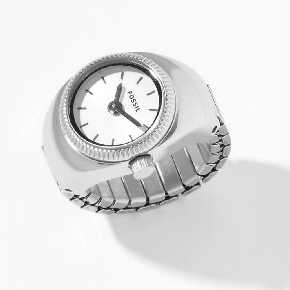 Montre Fossil Watch Ring Blanc - Montres étanches Femme | Marc Orian