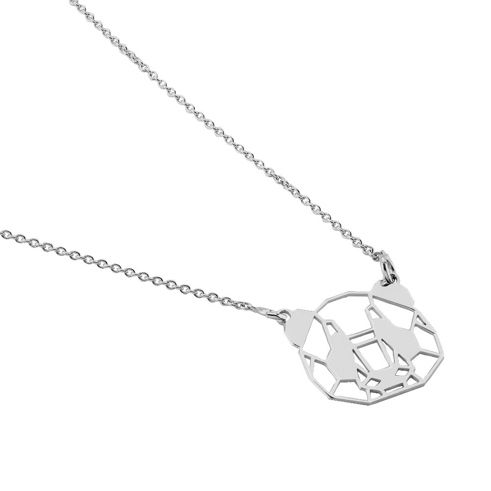 Collier Romy Origami Argent Blanc - Colliers Femme | Marc Orian