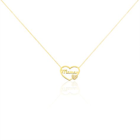 Collier Verohanta Or Jaune Oxyde De Zirconium - Colliers avec pierres Femme | Marc Orian