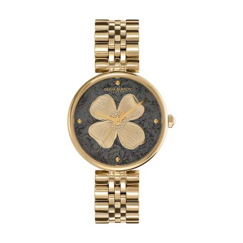 Montre Olivia Burton Dogwood Noir - Montres Femme | Marc Orian