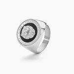 Chevali&egrave;re Guess Lion King Acier Argent&eacute; - Bijoux fantaisie Homme | Marc Orian