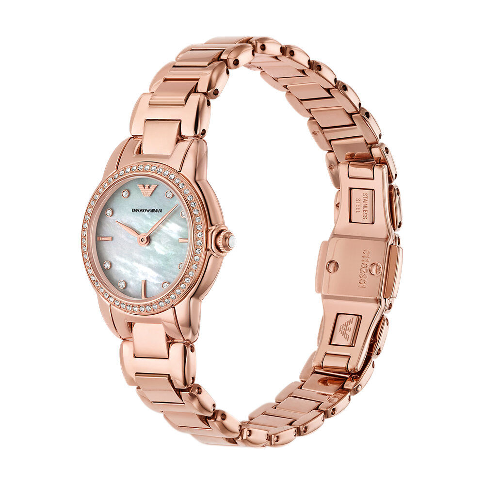 Montre Emporio Armani Nacre Blanche - Montres étanches Femme | Marc Orian