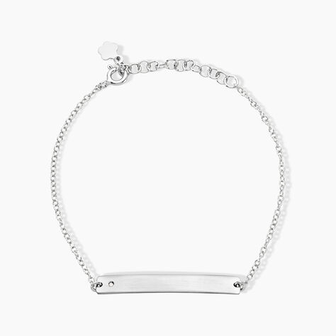 Bracelet Suzeanne Argent Blanc Oxyde De Zirconium - Gourmettes Femme | Marc Orian
