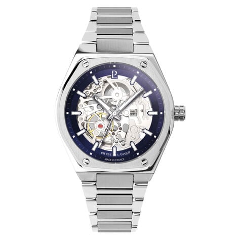 Montre Pierre Lannier Automatic Bleu - Montres automatiques Homme | Marc Orian