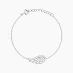 Bracelet Soliana Argent Blanc Oxyde De Zirconium - Bracelets fantaisie Femme | Marc Orian