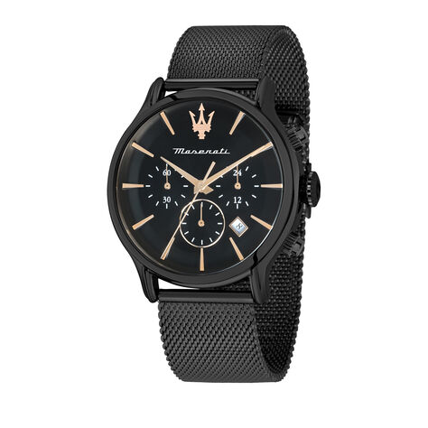 Montre Maserati Epoca Noir - Montres classiques Homme | Marc Orian