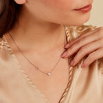 Collier Joia Or Jaune Argent Blanc Oxyde De Zirconium - Colliers avec pierres Femme | Marc Orian