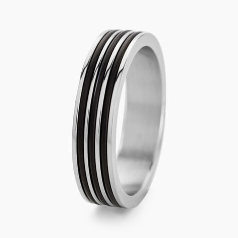 Bague Wallace Acier Blanc - Bijoux fantaisie Homme | Marc Orian