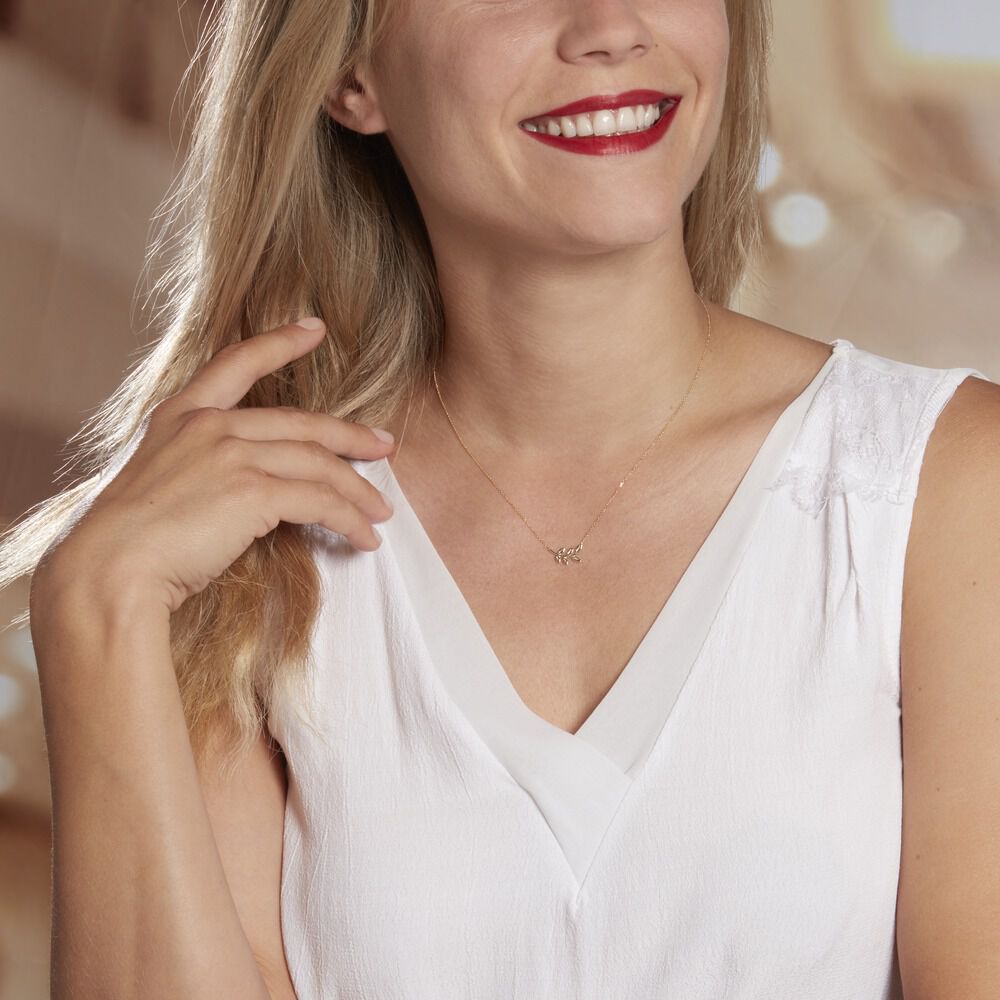 Collier Carla-rose Or Jaune - Colliers ete Femme | Marc Orian