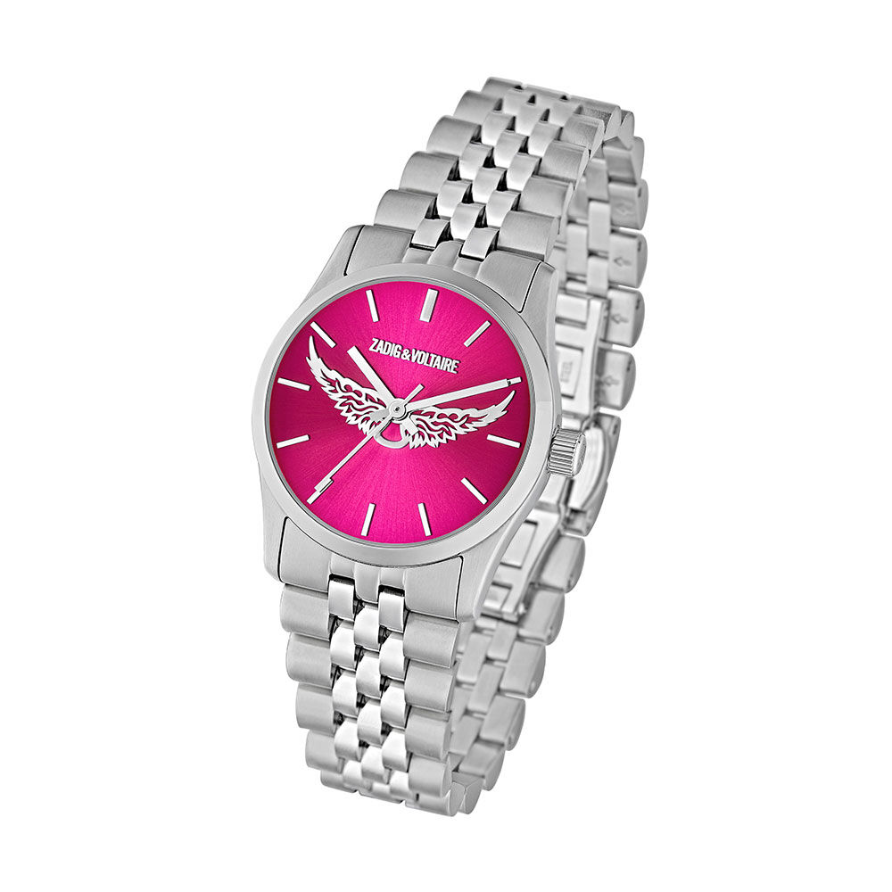Montre Zadig Et Voltaire Zadig 3 Rose - Montres &eacute;tanches Femme | Marc Orian