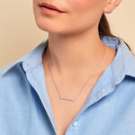 Collier Elixanne Argent Blanc Oxyde De Zirconium - Colliers avec pierres Femme | Marc Orian