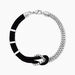Bracelet Thymeo Acier Blanc - Bracelets cordons Homme | Marc Orian