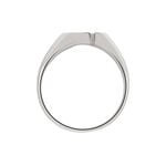 Bague Jourdan Jok Acier Blanc - Bijoux fantaisie Homme | Marc Orian