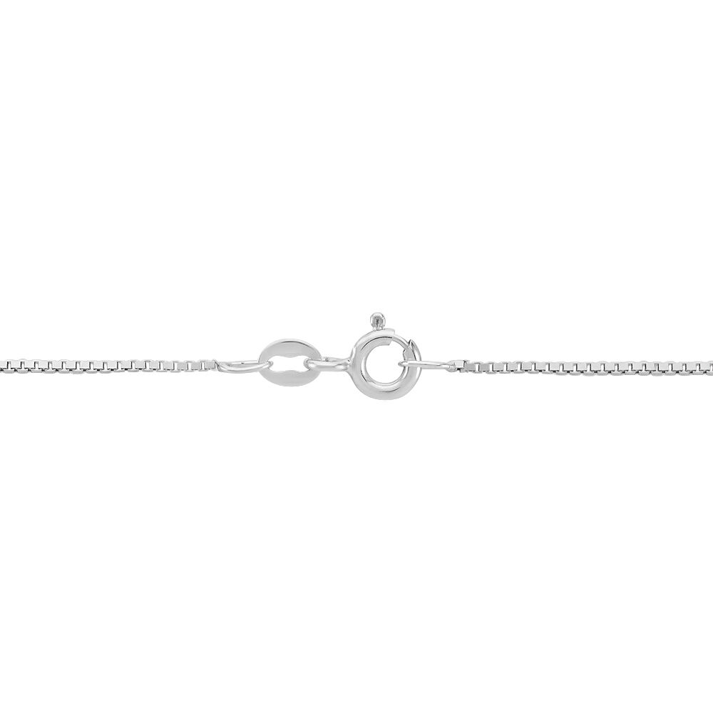 Cha&icirc;ne Alyze Argent Blanc - Colliers ras du cou Femme | Marc Orian