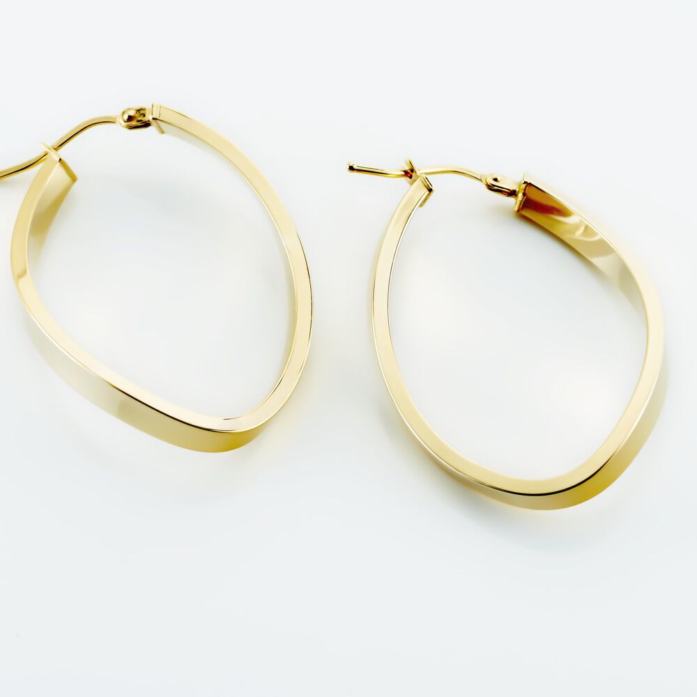 Cr&eacute;oles Or Jaune - Cr&eacute;oles Femme | Marc Orian