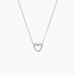 Collier Cora Argent Blanc Oxyde De Zirconium - Colliers avec pierres Femme | Marc Orian