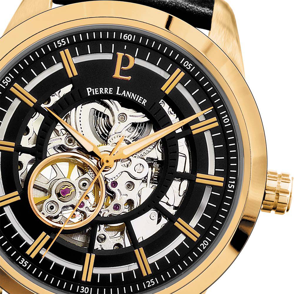 Montre Pierre Lannier Automatique Noir - Montres automatiques Homme | Marc Orian