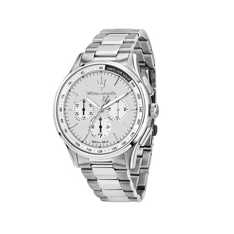 Montre Maserati Sorpasso Argent&eacute; - Montres &eacute;tanches Homme | Marc Orian