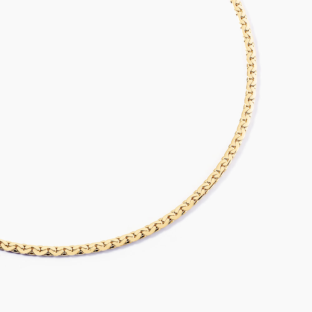 Collier Ivy Maille Haricot Or Jaune - Chaines Femme | Marc Orian